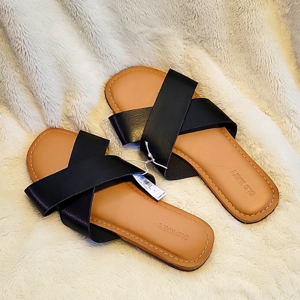NWT old navy slide sandals